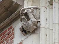 Blois, Chateau, Aile Louis XII, Cul-de-lampe, Dragon (2)